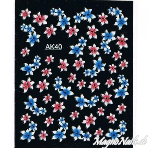 3D Nail Sticker Seblstklebende Aufkleber Nagelsticker Nagelaufkleber