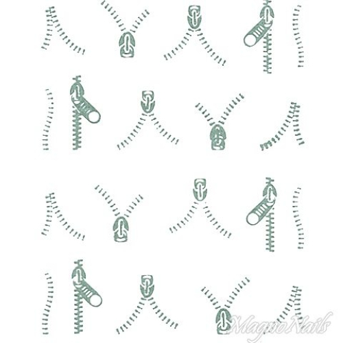 2D Nail Art One Stoke Sticker