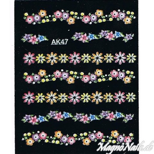 3D Nail Sticker Seblstklebende Aufkleber Nagelsticker Nagelaufkleber