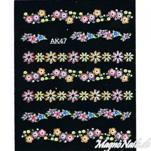 3D Nail Sticker Seblstklebende Aufkleber Nagelsticker Nagelaufkleber