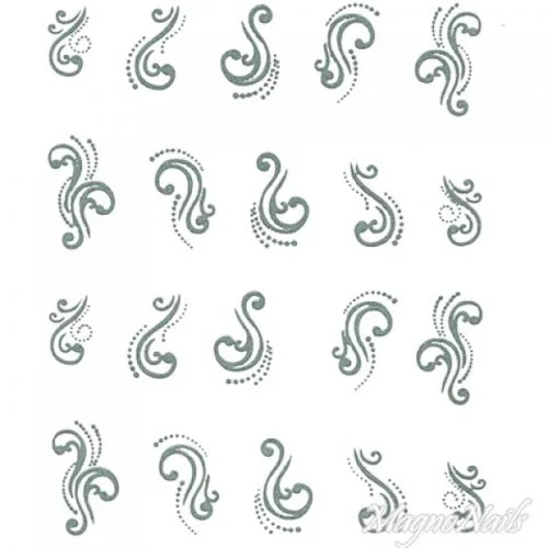 2D Nail Art One Stoke Sticker