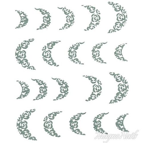 2D Nail Art One Stoke Sticker