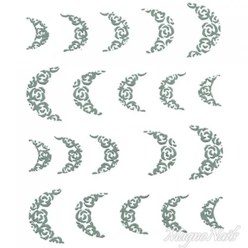 2D Nail Art One Stoke Sticker