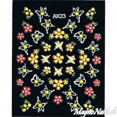 3D Nail Sticker Seblstklebende Aufkleber Nagelsticker Nagelaufkleber