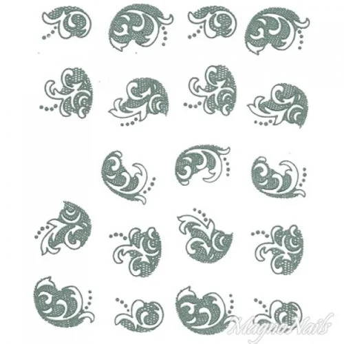 2D Nail Art One Stoke Sticker