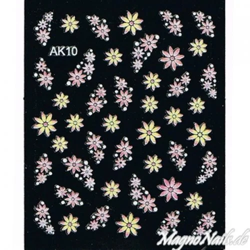 3D Nail Sticker Seblstklebende Aufkleber Nagelsticker Nagelaufkleber