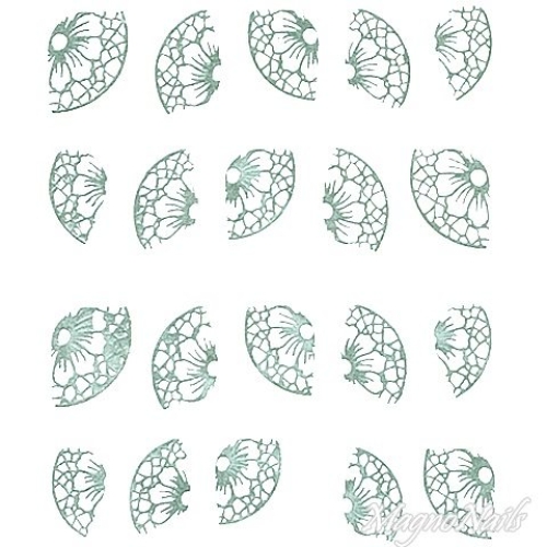 2D Nail Art One Stoke Sticker