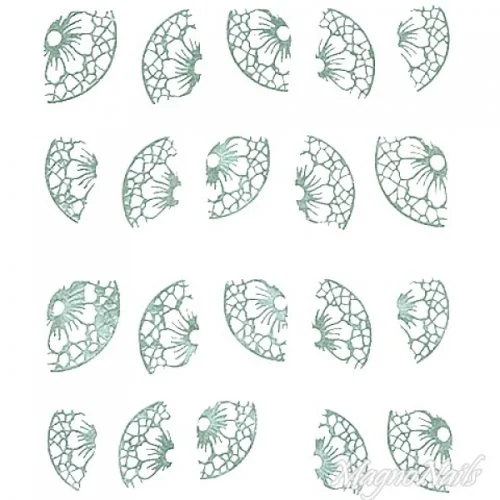 2D Nail Art One Stoke Sticker