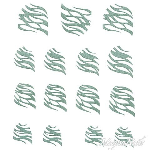 2D Nail Art One Stoke Sticker