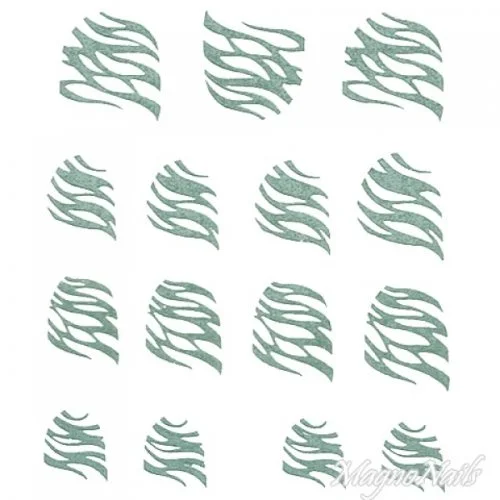 2D Nail Art One Stoke Sticker