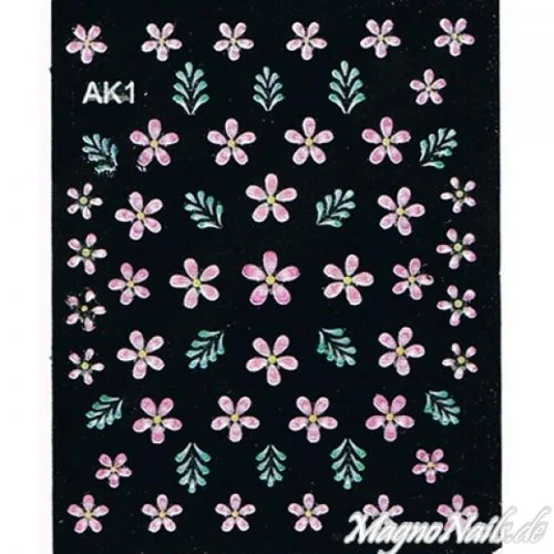 3D Nail StickerSeblstklebende Aufkleber Nagelsticker Nagelaufkleber