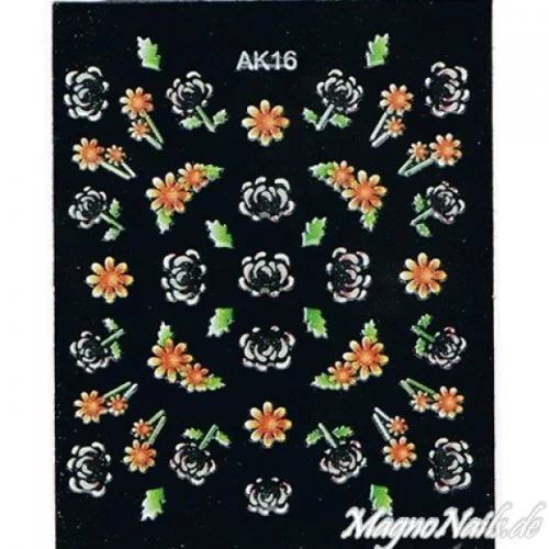 3D Nail Sticker Seblstklebende Aufkleber Nagelsticker Nagelaufkleber