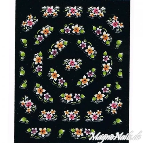 3D Nail Sticker Seblstklebende Aufkleber Nagelsticker Nagelaufkleber