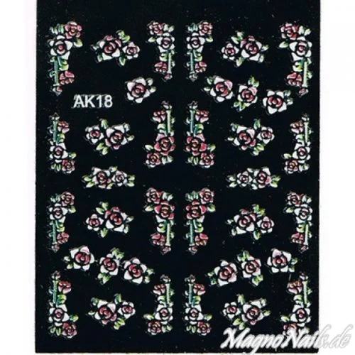 3D Nail Sticker Seblstklebende Aufkleber Nagelsticker Nagelaufkleber