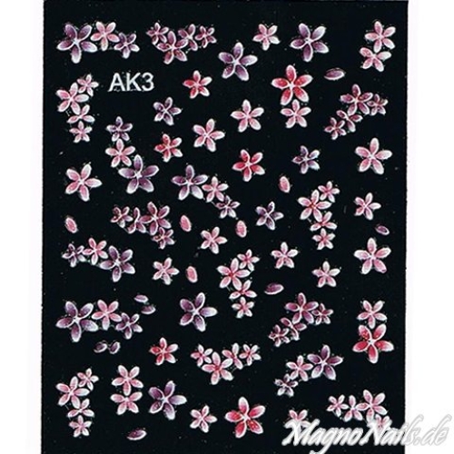 3D Nail Sticker Seblstklebende Aufkleber Nagelsticker Nagelaufkleber