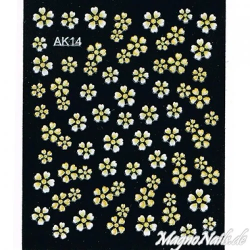 3D Nail Sticker Seblstklebende Aufkleber Nagelsticker Nagelaufkleber