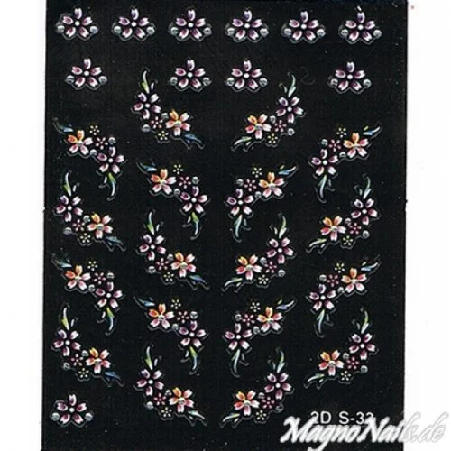 3D Nail Sticker Seblstklebende Aufkleber Nagelsticker Nagelaufkleber