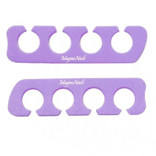 2 x Zehenspreizer lavendel Nagelstudio Zubehör Fusspflege Fußpflege