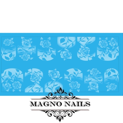 Nail Art Water Airbrush Sticker Wasser Tattos  Rosen