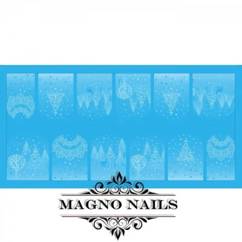 Nail Art Water Airbrush Sticker Wasser Tattos Winter