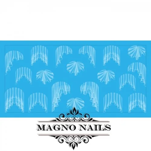 Nail Art Water Airbrush Sticker Wasser Tattos Gardinen Schleifen