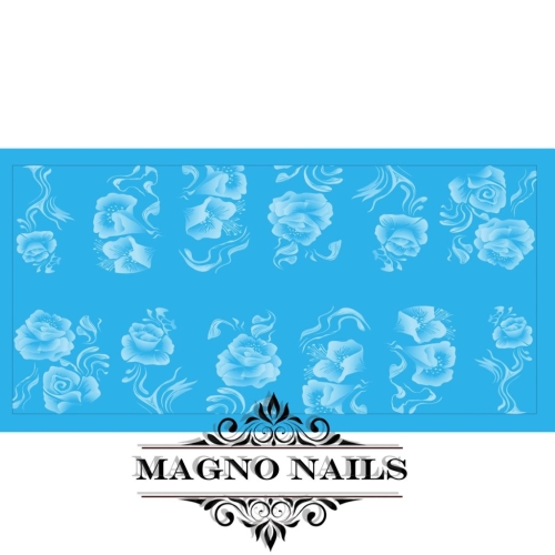 Nail Art Water Airbrush Sticker Wasser Tattos  Blumen