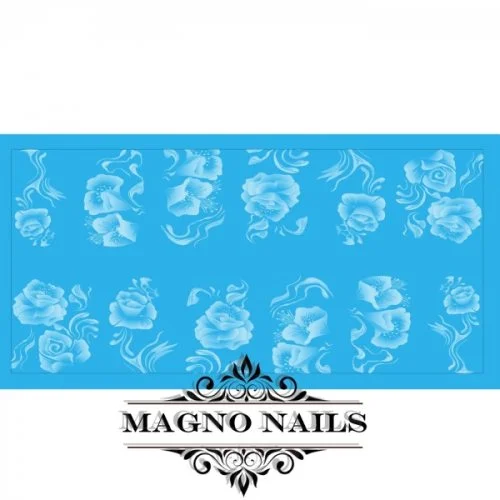 Nail Art Water Airbrush Sticker Wasser Tattos Blumen