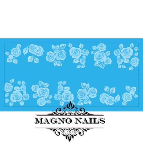 Nail Art Water Airbrush Sticker Wasser Tattos Blumen