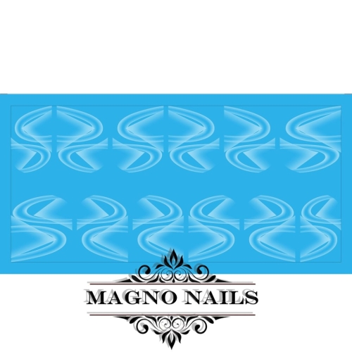 Nail Art Water Airbrush Sticker Wasser Tattos  Streifen