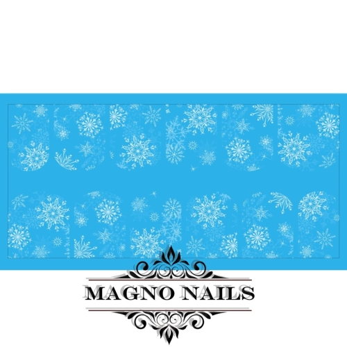 Nail Art Water Airbrush Sticker Wasser Tattos  Schneeflocken