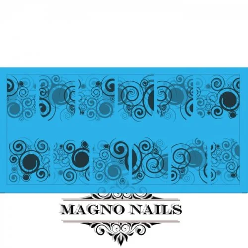 Nail Art Water Airbrush Sticker Nageltatto Nageldesign Wasser Tattos Aufkleber Nageldesign