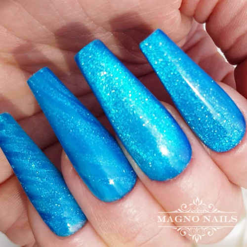 Preview: UV Gel - Platinium Cat Eye - Air Force