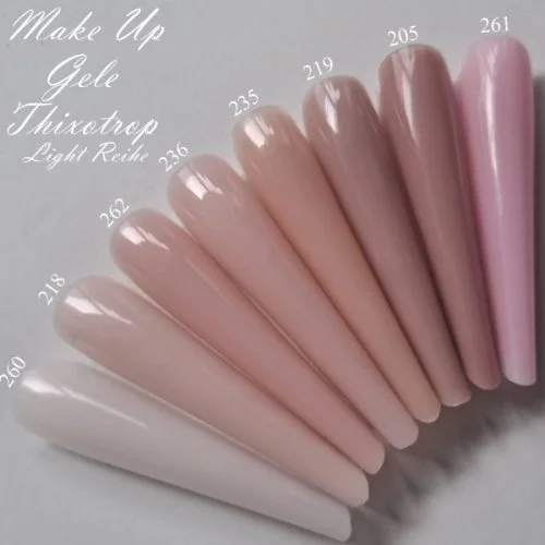 UV Gel - 235 - Aufbau Make Up Gel - Light Nude Makeup Gel Nägel Nagelgel Camouflage Cover Nails
