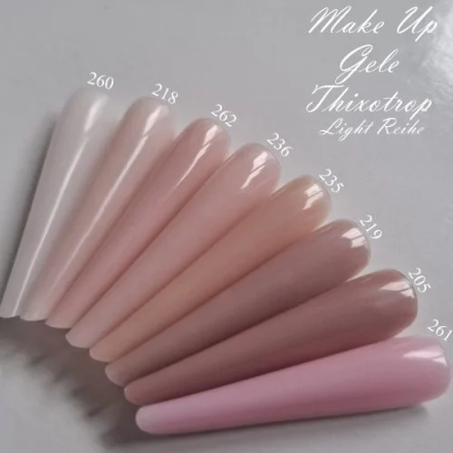 UV Gel - 235 - Aufbau Make Up Gel - Light Nude Makeup Gel Nägel Nagelgel Camouflage Cover Nails