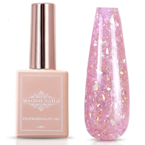 UV Gel - 5715 - Marmor Glam Gel - Crushed Pink