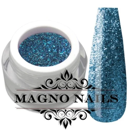 UV Gel - Dunkel Blau Chrom Glitzer - Chrome Glitter Glam Gel - Avatar