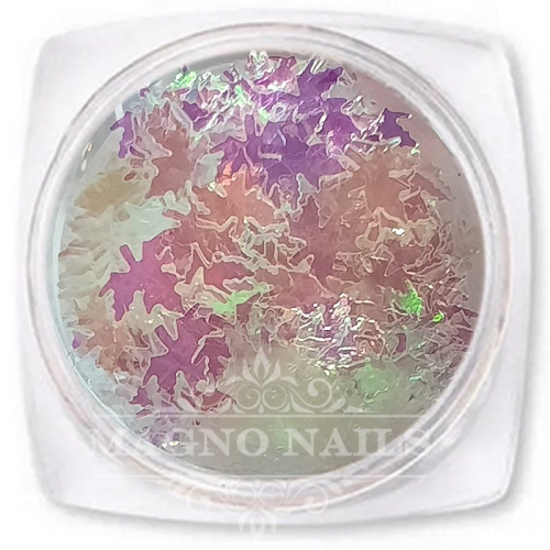 Nail Art Glitter Shapes - Aurora Herbst Blätter Nägel Nail art Nailart Nageldesign Nagel