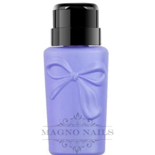 Designer Dispenser Flasche - Schleife flieder Nagelstudio Pump Designer Flasche
