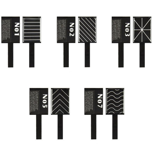 Cat Eye Magnet - Design - Wellen -  Katzenauge