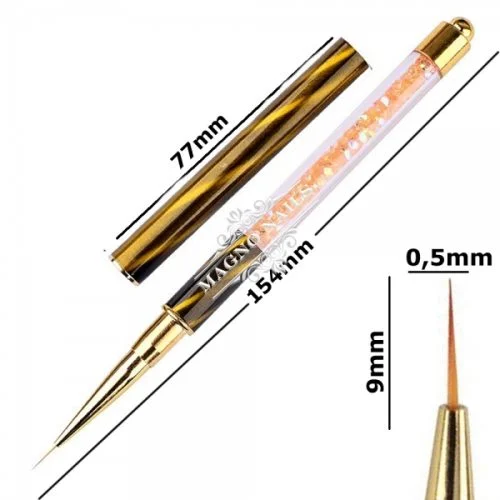 Cat Eye Designer Nail Art Pinsel