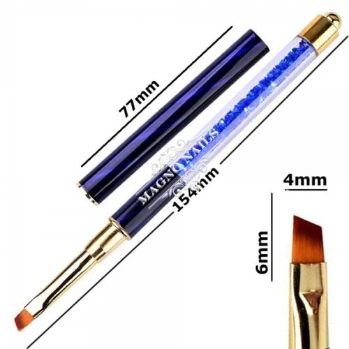 Cat Eye Designer Modellage Pinsel Gr. 4 - schräg