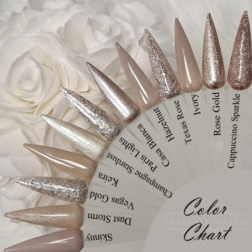 Preview: Farbpalette Auftrag - Herbst Nude Farben