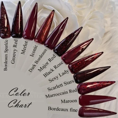 Rote Weinrote Farbpalette Glitzer