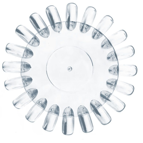 Preview: Color Chart - Demonstrationssdisplay mit 20 abnehmbaren Tips
klar