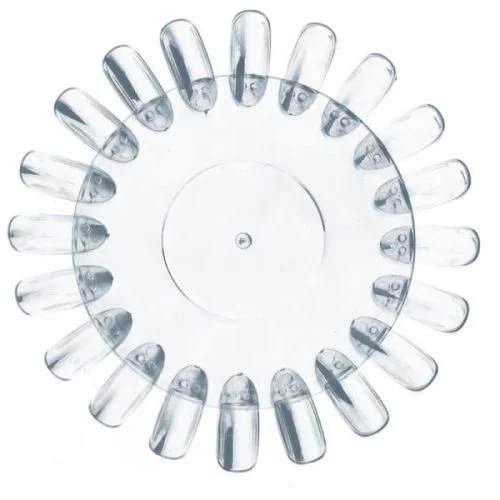 Color Chart - Demonstrationssdisplay mit 20 abnehmbaren Tips
klar