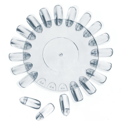 Preview: Color Chart - Demonstrationssdisplay mit 20 abnehmbaren Tips
klar