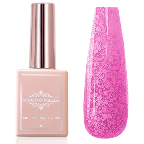 Confetti Gellack Neon Pink • Sommer UV Nagellack • Shellac