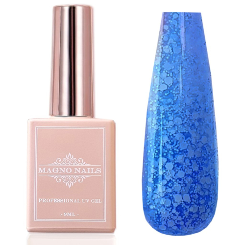 Preview: UV Gel - 5412 - Confetti Gel - Royal Blue