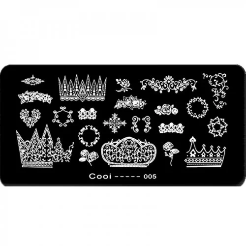 Stamping Schablone A01