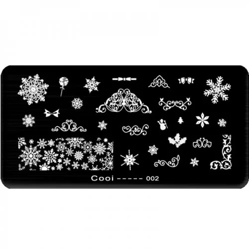 Stamping Schablone A01